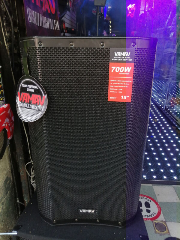 Bafle Mercury DSP 1501 Vamav – Iluminación del Futuro JTL